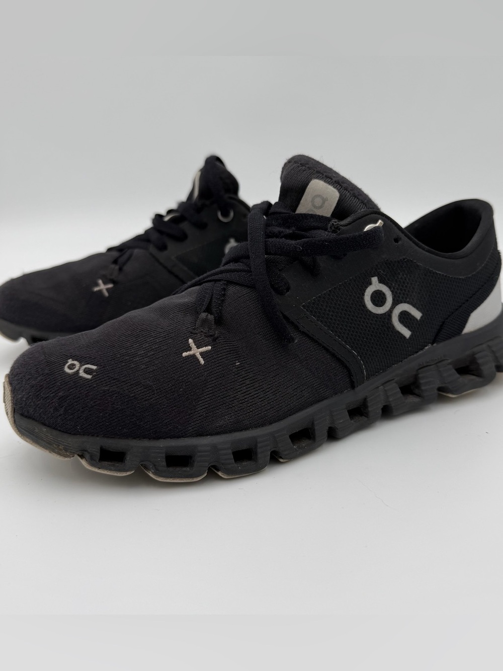 On Cloud X Black Running Shoes Sneakers Women’s Size 7 Athletic Trainers
